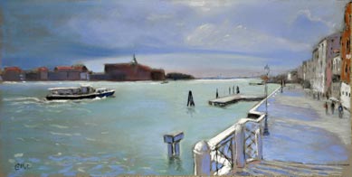 Venise fondamenta al Ponte Longo