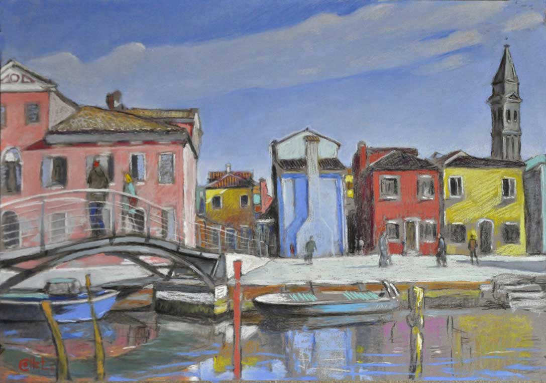 Burano, Fondamenta Pescheria