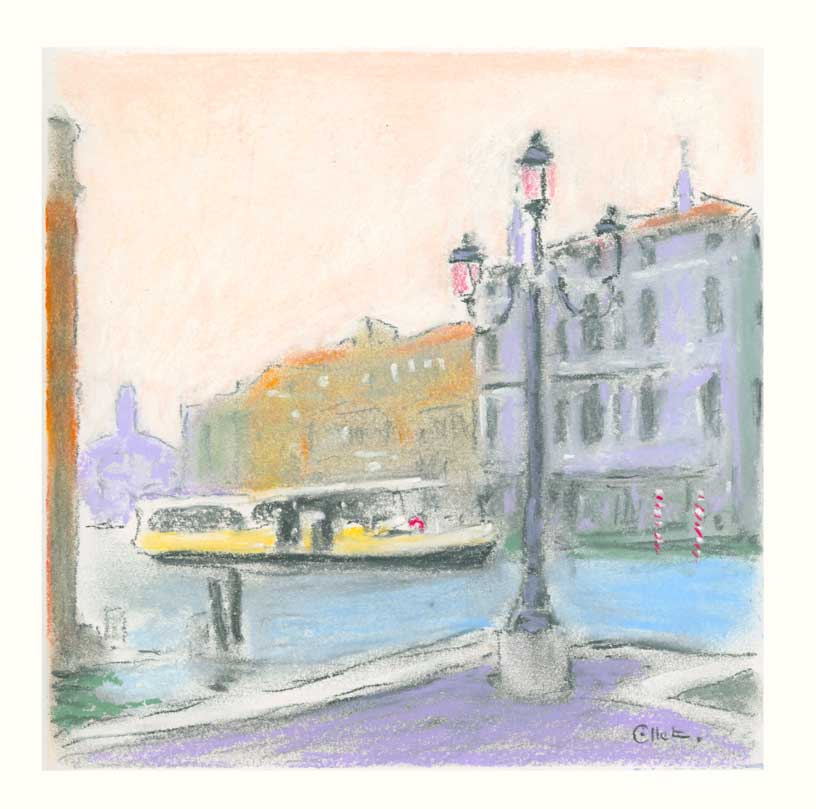 Venezia, � l'angle du Grand Canal 