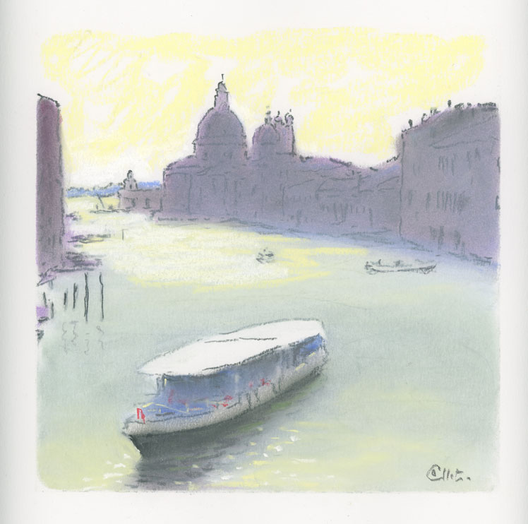 vaporetto &agrave; la Salute