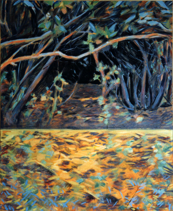 abri et paille, huile