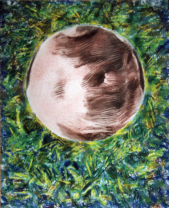 terre-m�re, pastel