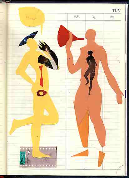 conversation collage