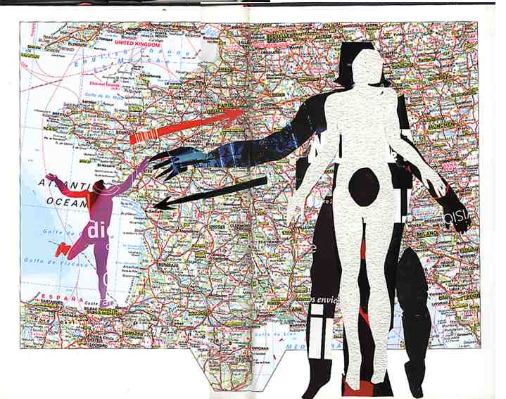 papiers d�coup�s